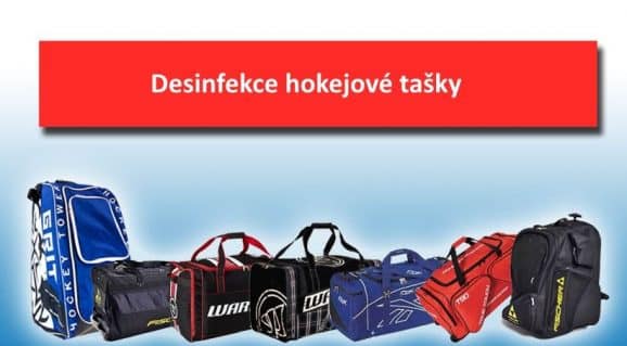 Desinfekce hokejové tašky