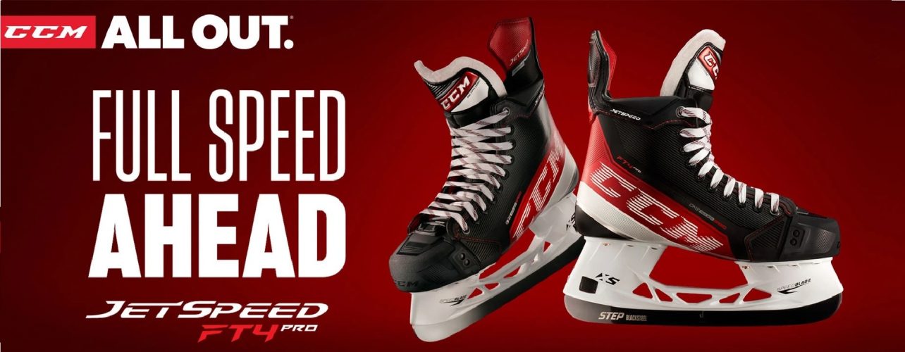 Brusle CCM Jetspeed FT4 Pro – plnou parou vpřed